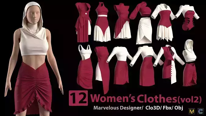 12 Womens Clothes-vol2