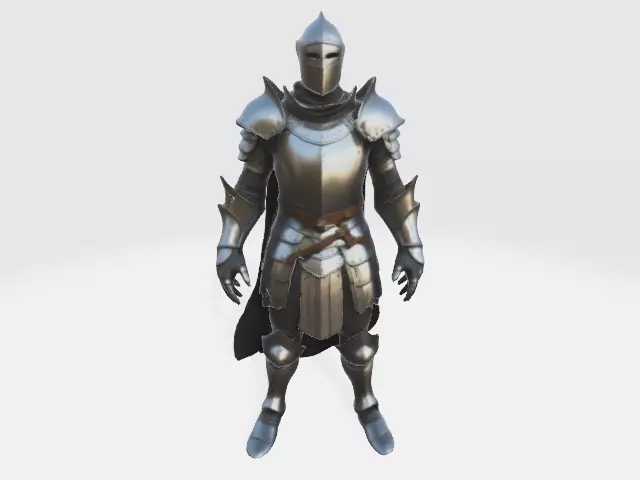 Knight 3D model_0