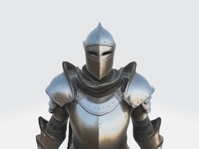 Knight 3D model_3