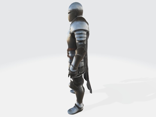 Knight 3D model_1