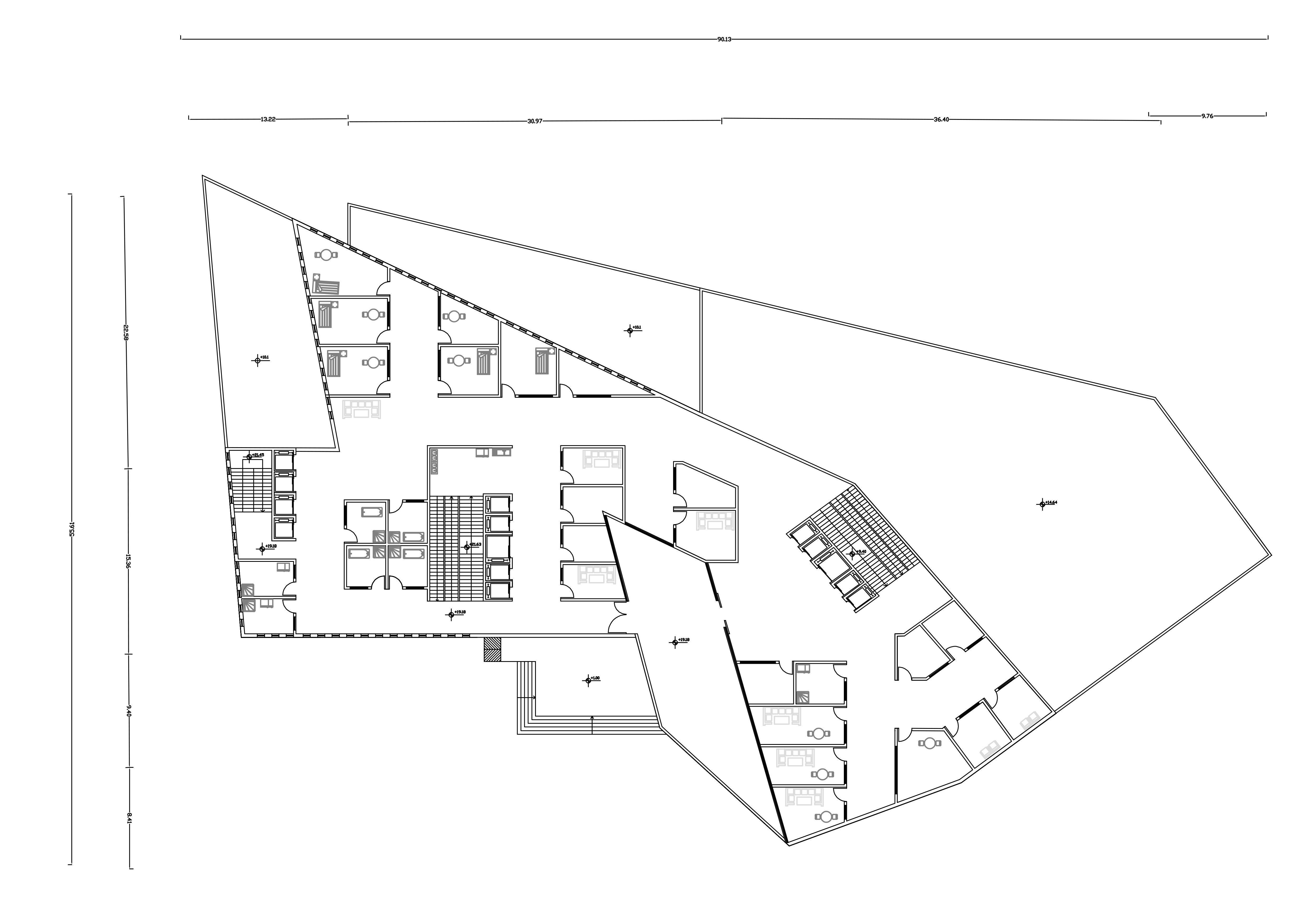 Futuristic Skyscraper-Building office-Modern office 3D model_26