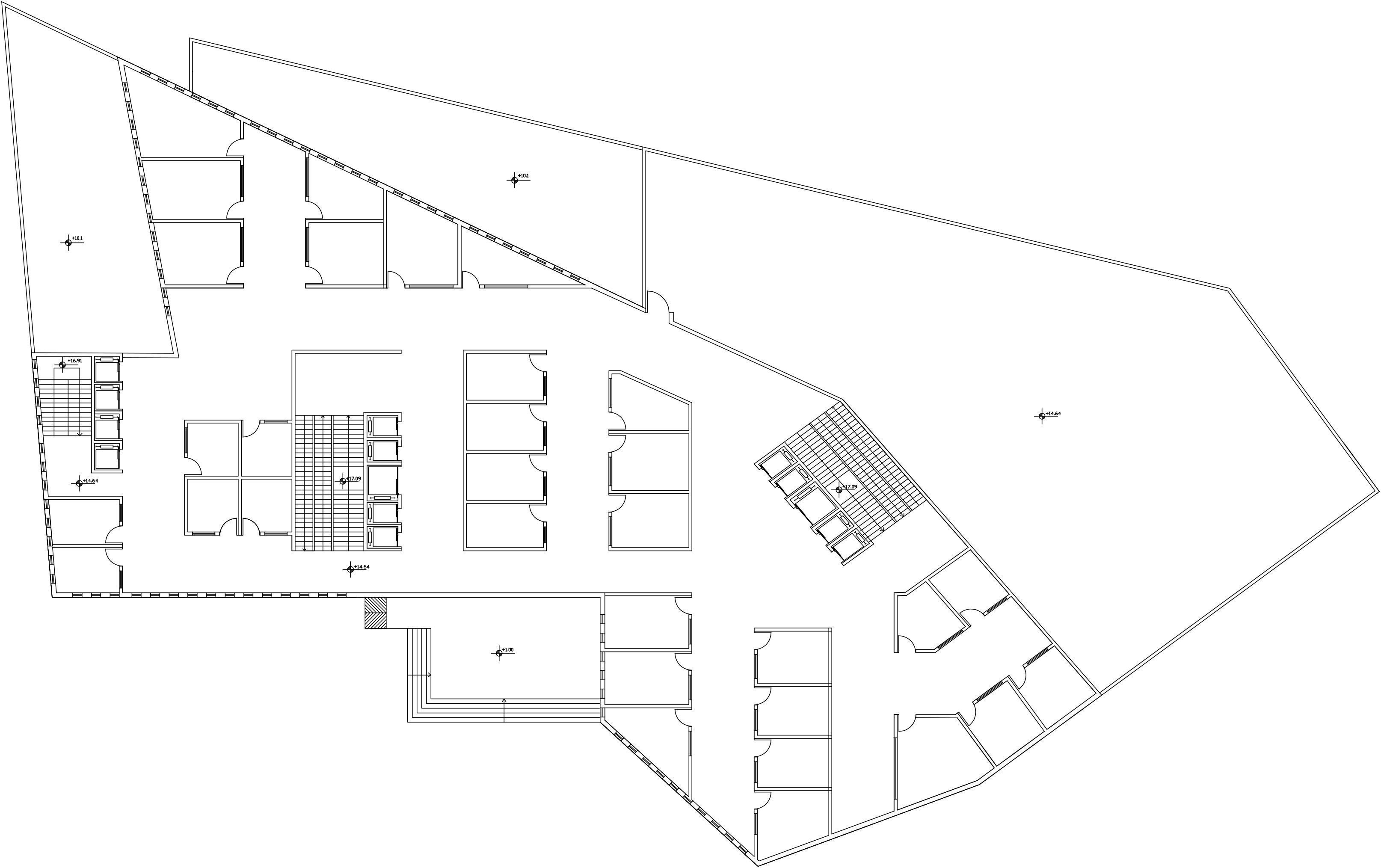 Futuristic Skyscraper-Building office-Modern office 3D model_10