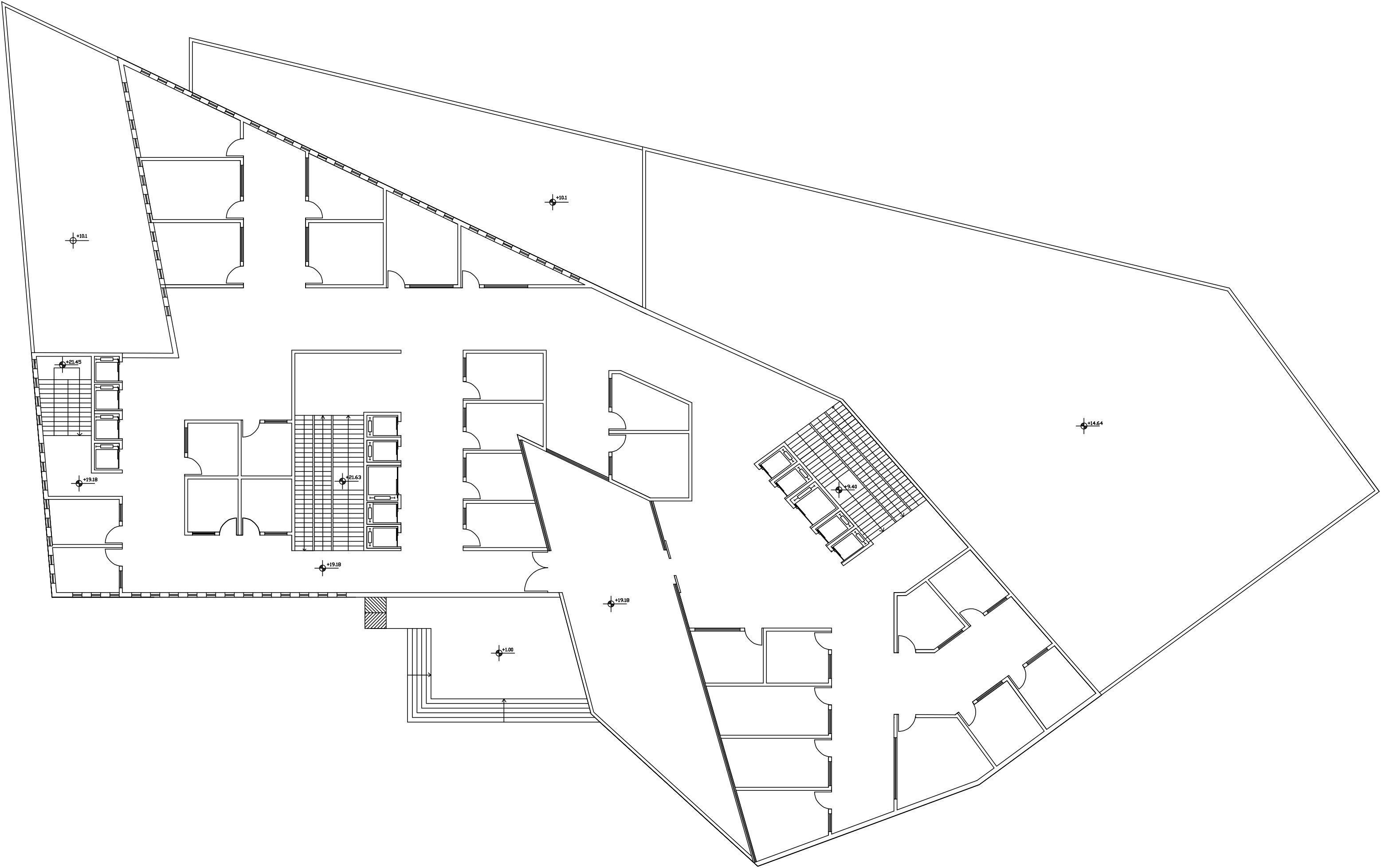 Futuristic Skyscraper-Building office-Modern office 3D model_39