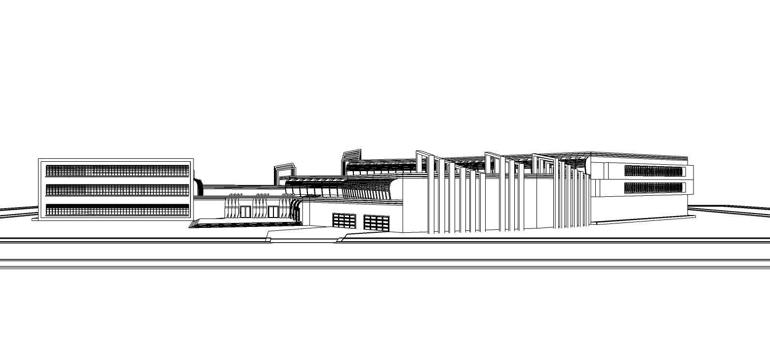 Futuristic Skyscraper-Building office-Modern office 3D model_27