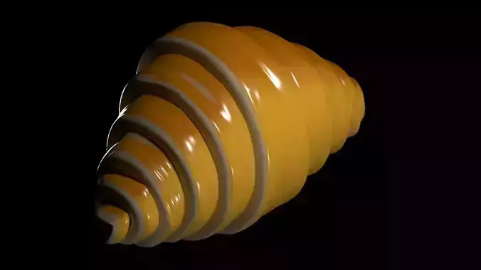 Croissant 3D model