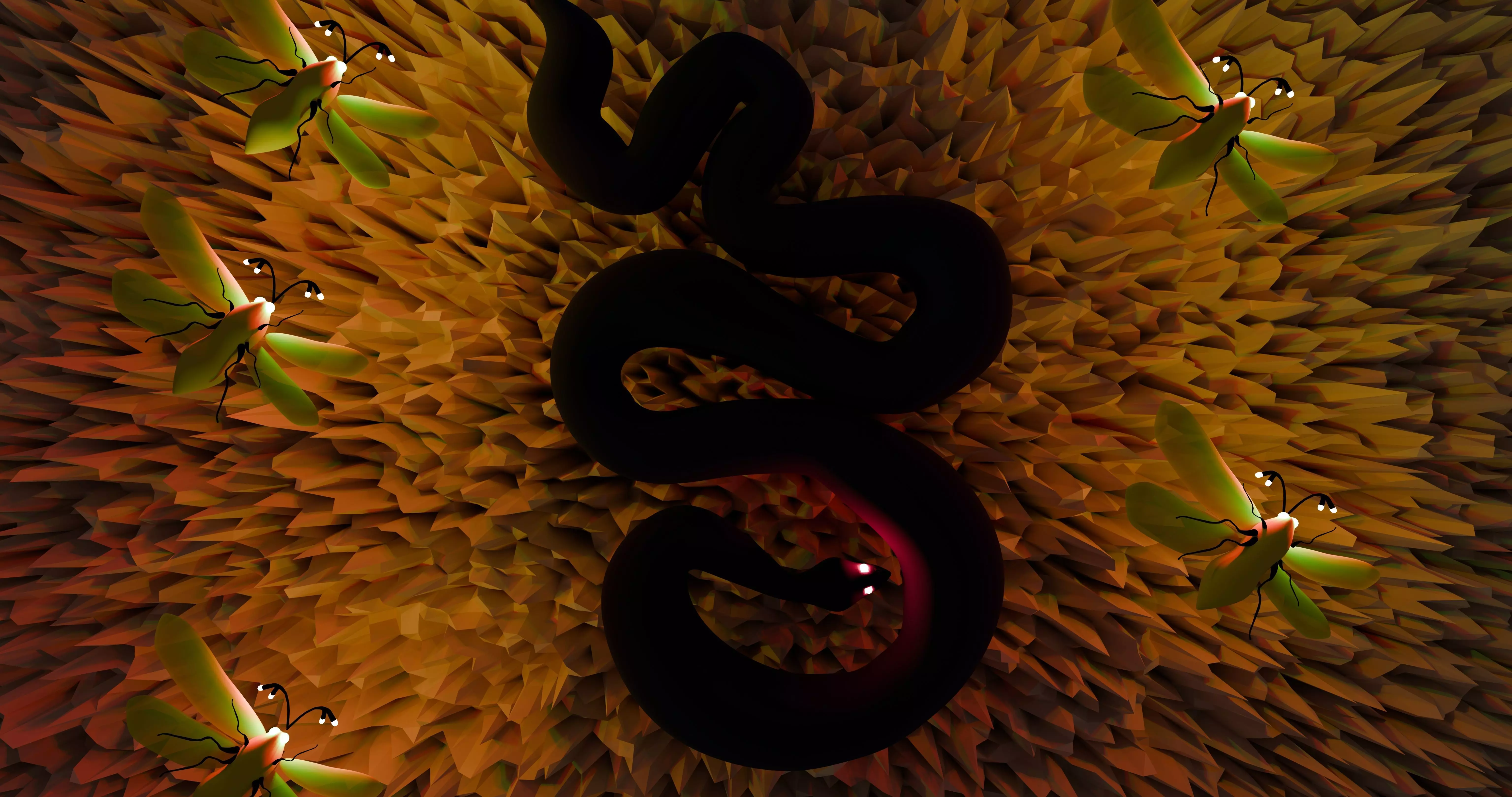 A Snake 3D print model