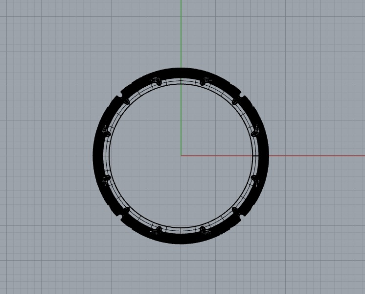 Basketball Finger Ring  3D print model_7