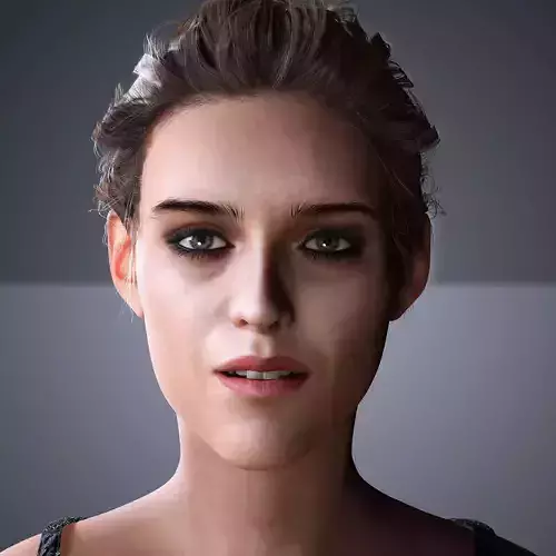 kristen stewart Character 3D Model