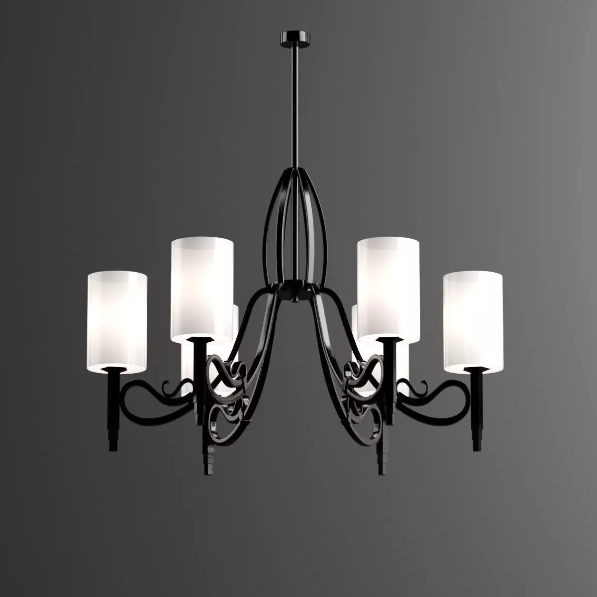 Ceiling light 3D model_0