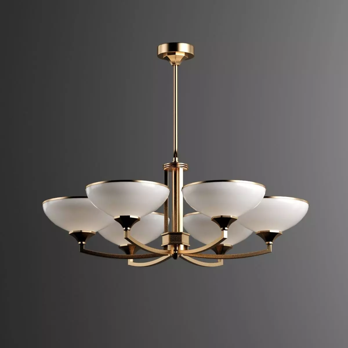 Ceiling light 3D model_0