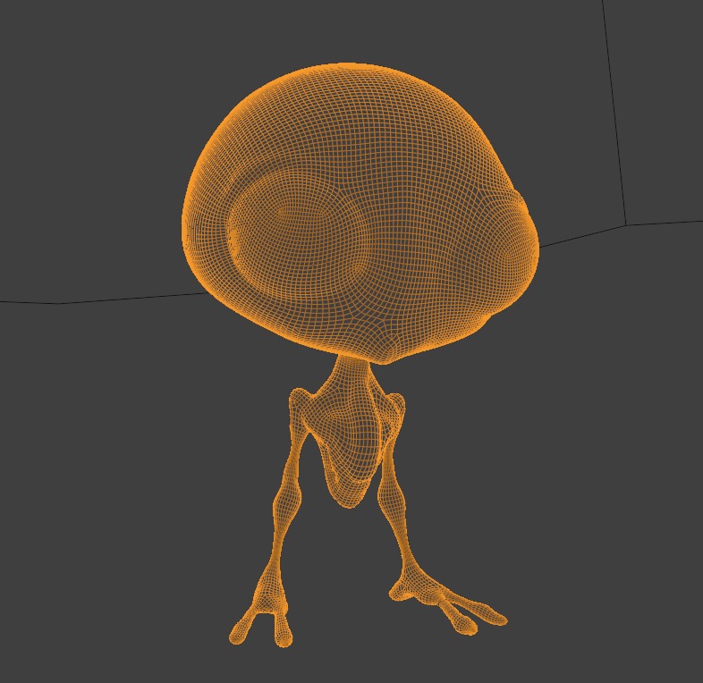 spaceu Low-poly 3D model_2