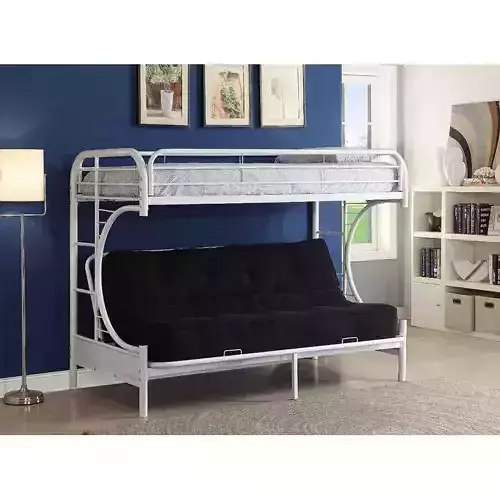 Queen Futon Bunk Bed 3D model
