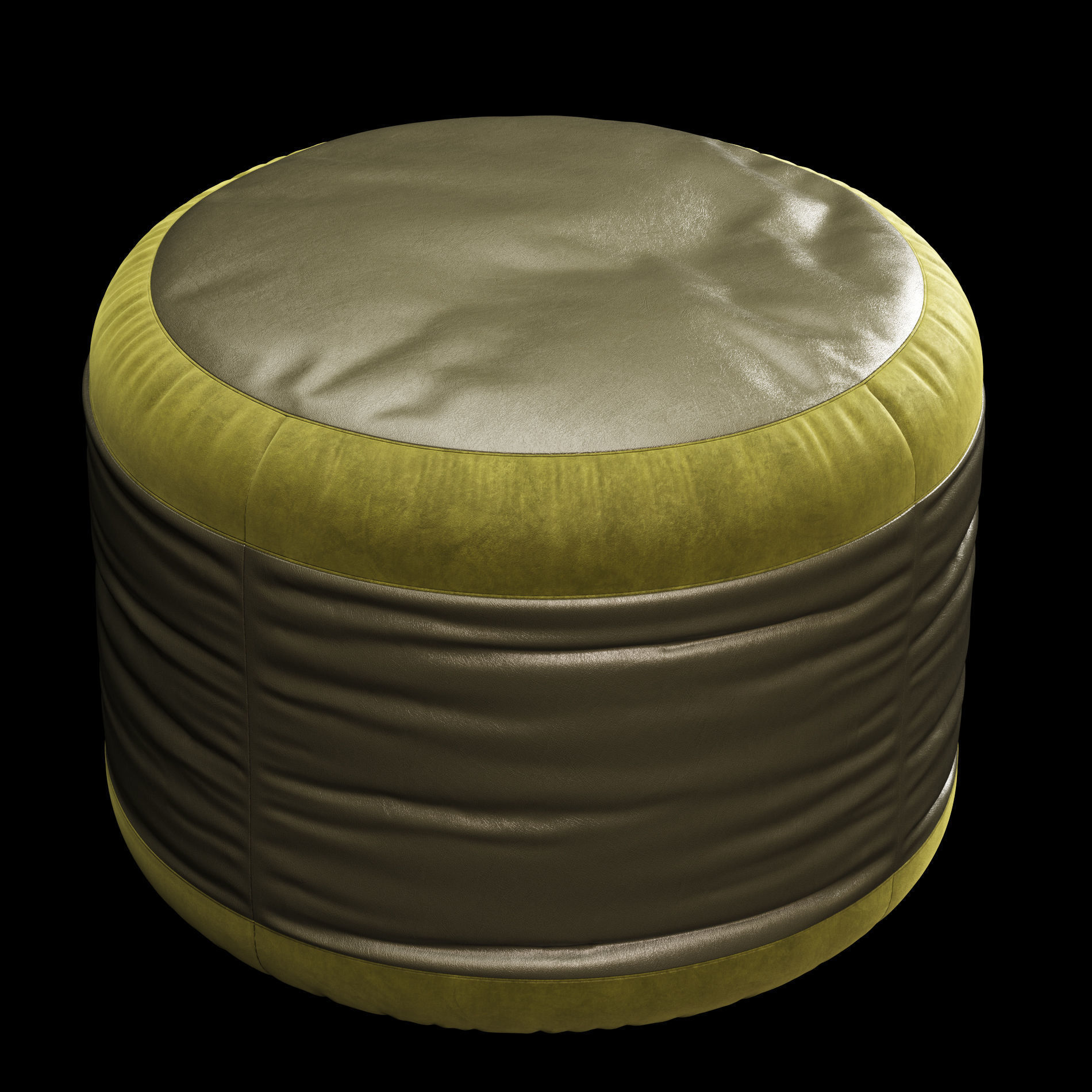 Pouf 9 3D model_4