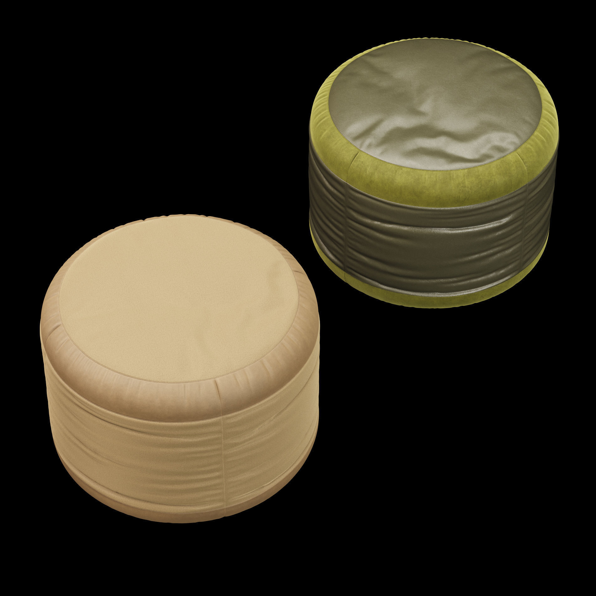 Pouf 9 3D model_11
