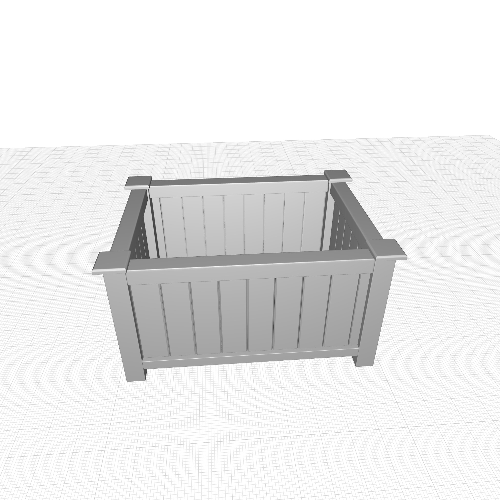 AnNam Wood Crate 3D model_3