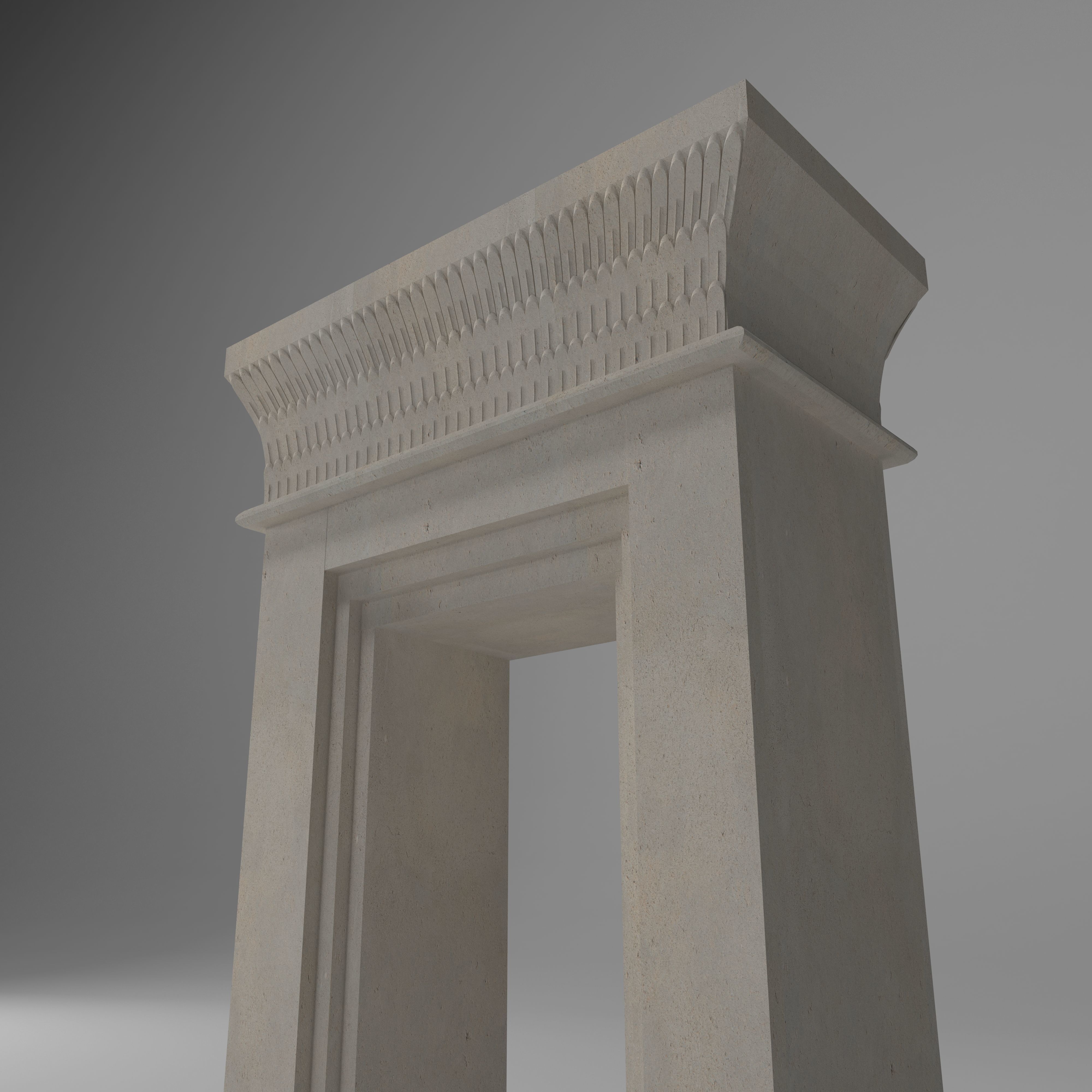 persian gate 3D model_2