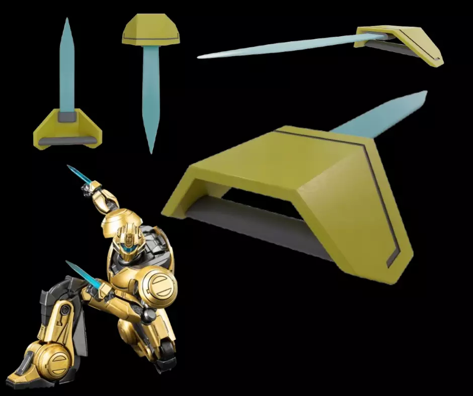 Bumblebee or B 127 sword from Transformers One 3D print model_0