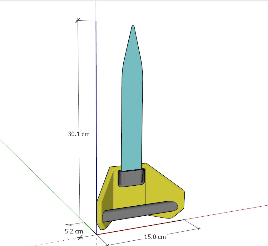 Bumblebee or B 127 sword from Transformers One 3D print model_18