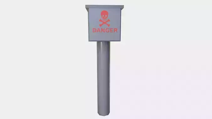 Danger Sign Stand