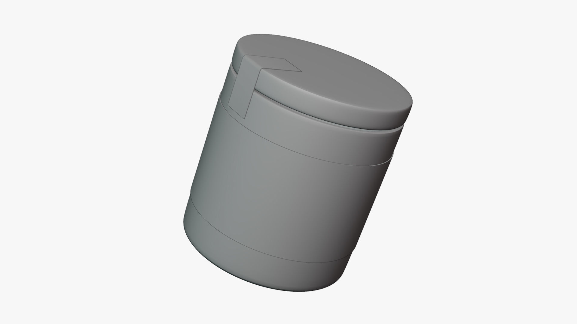 Basic Tube Package - Geometry Only No Textures No Materials 3D model_3