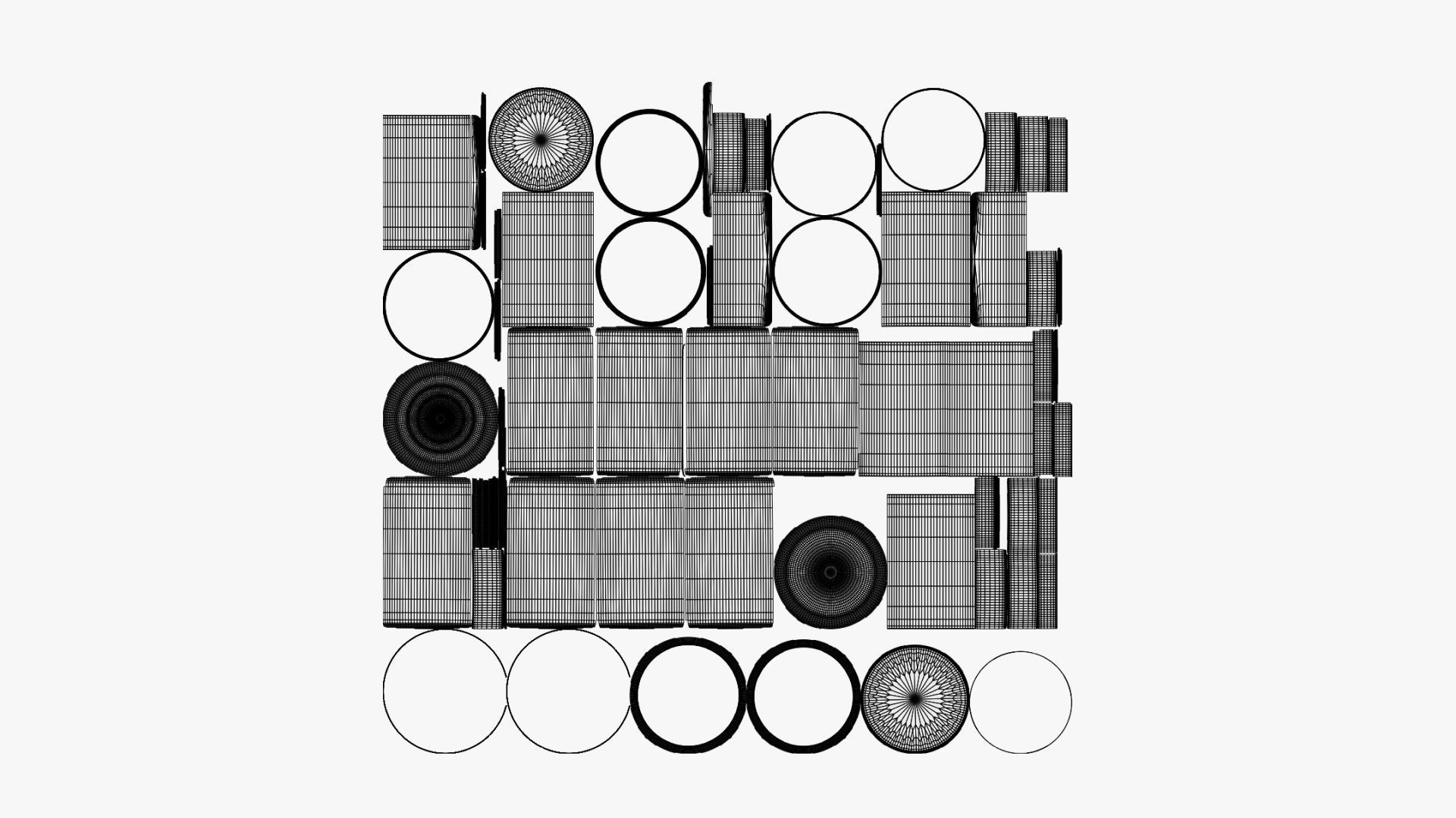 Basic Supplement Bottle - Geometry Only No Textures No Materials 3D model_6