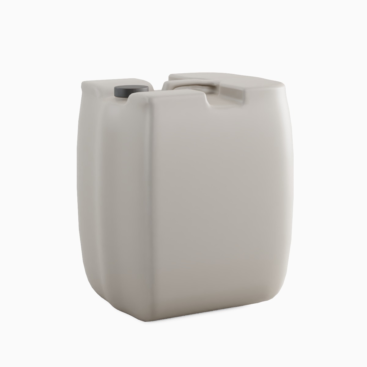 Plastic Canister B 05 3D model_1