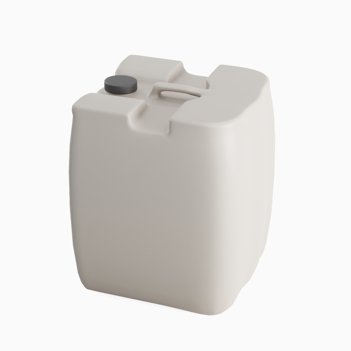 Plastic Canister B 05 3D model_4