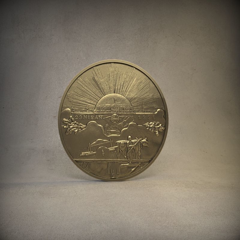 Turkiye Medal of Honor - Medal of Independence 3D print model
