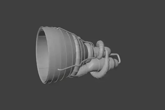 Simple Rocket Engine