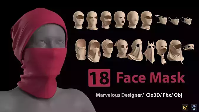 18 Face Mask