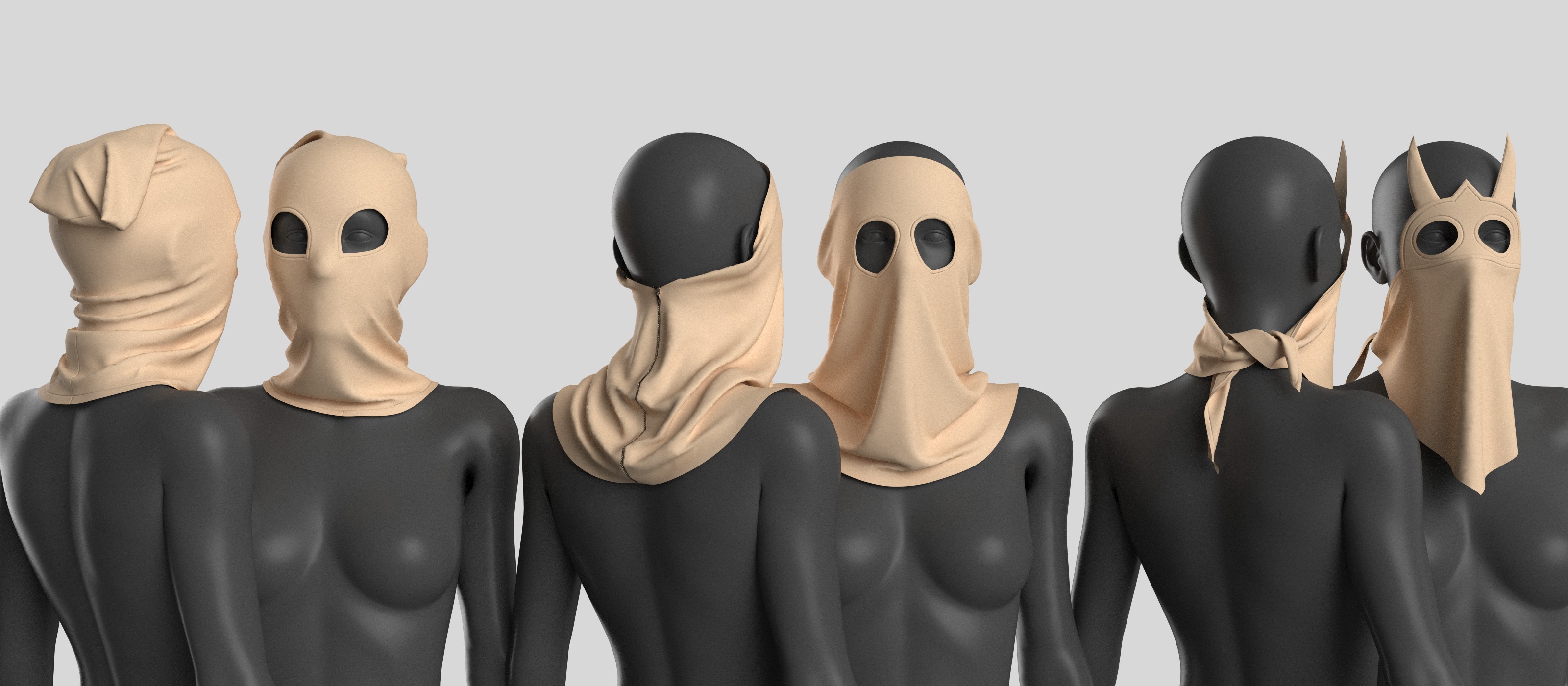 18 Face Mask 3D model_5