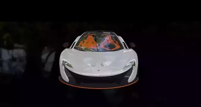 Mclaren P1 3D model