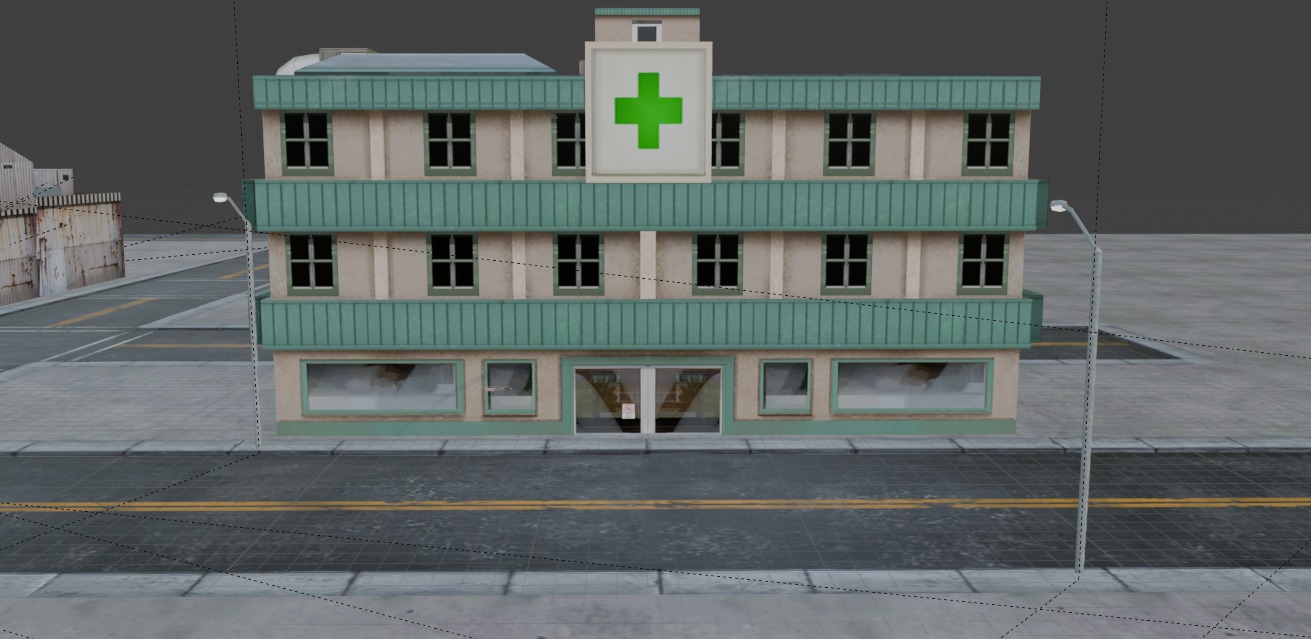 NFS City  3D model_5