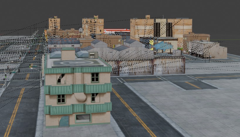 NFS City  3D model_6