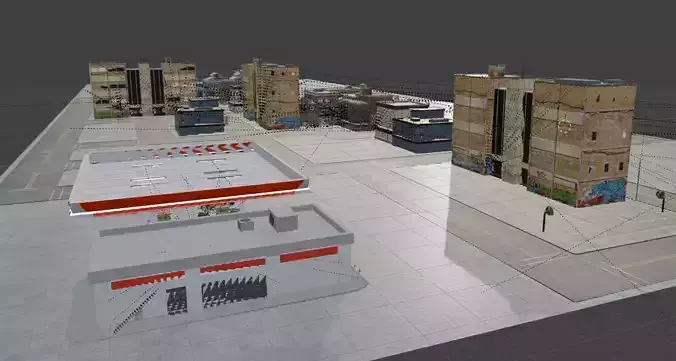 NFS City  3D model