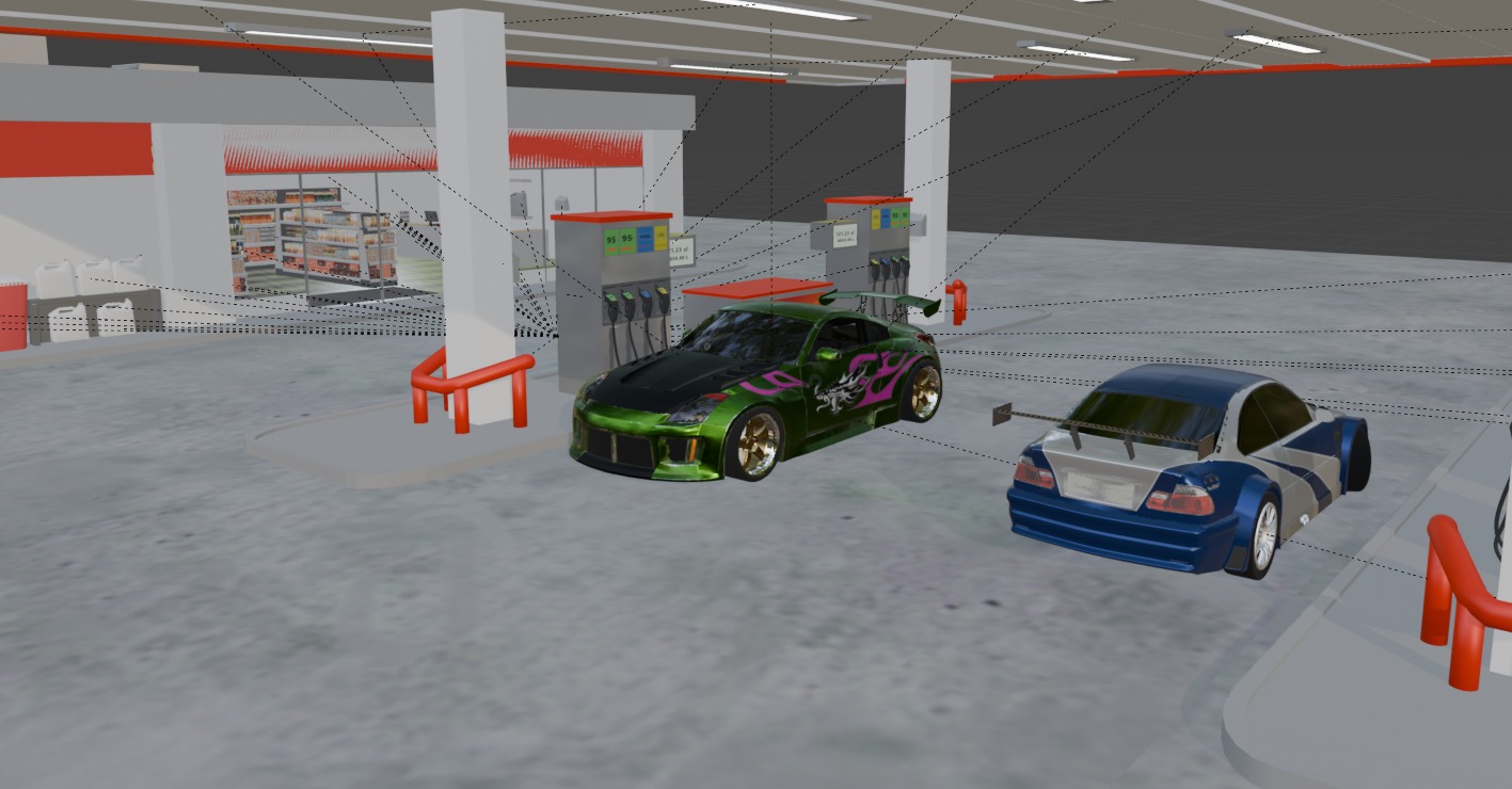 NFS City  3D model_12