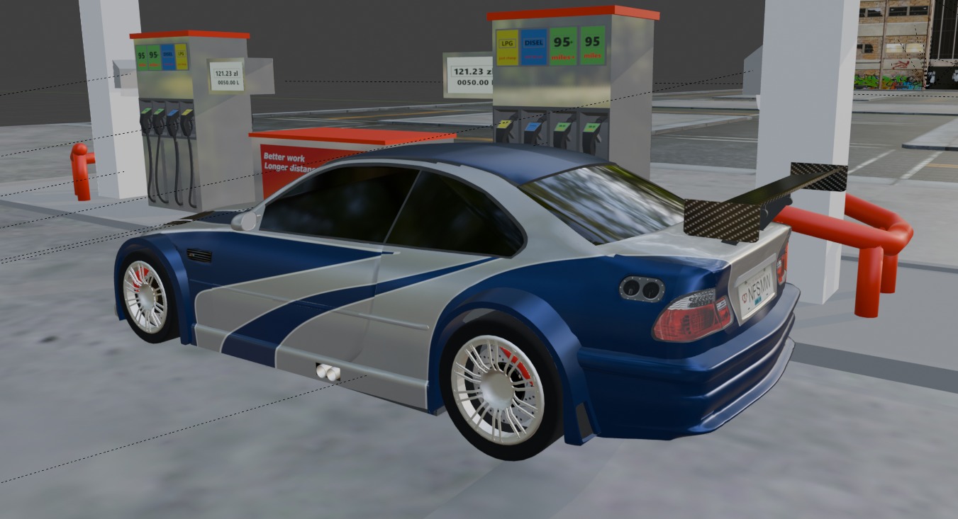 NFS City  3D model_13