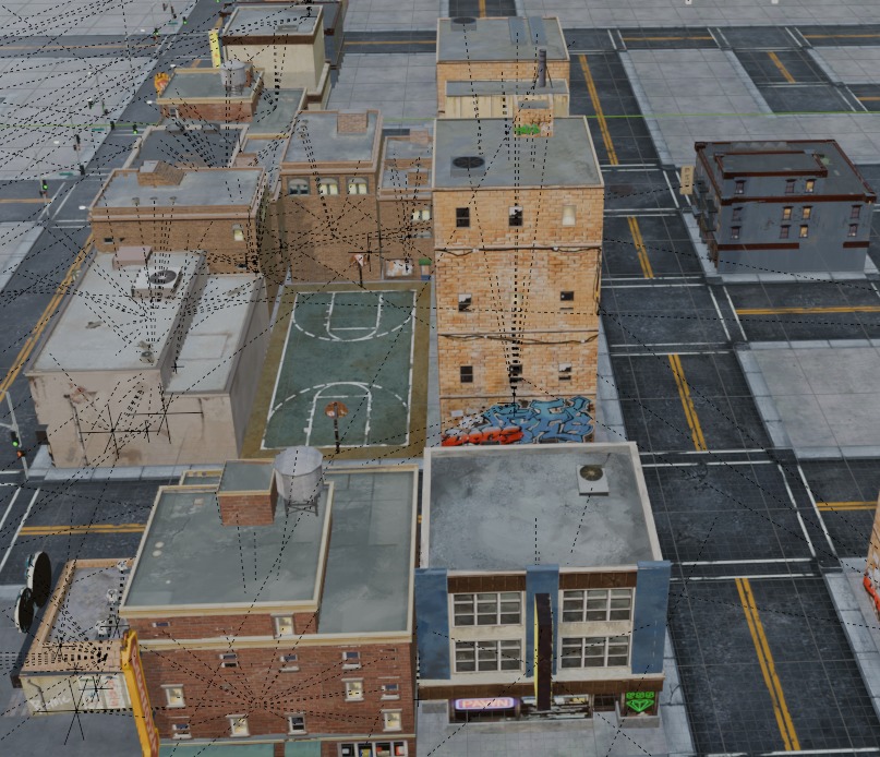 NFS City  3D model_2