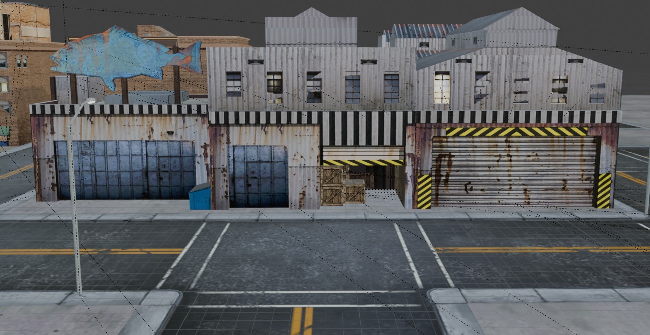 NFS City  3D model_3