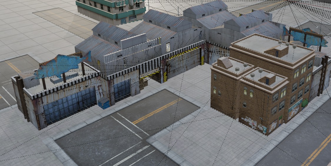 NFS City  3D model_4