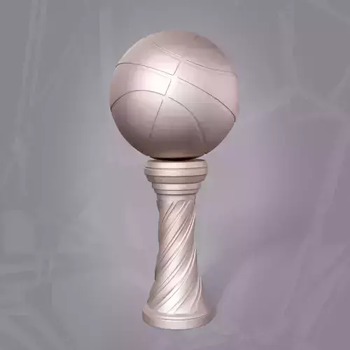 Basketball Trophy -- Original Design 3D print model