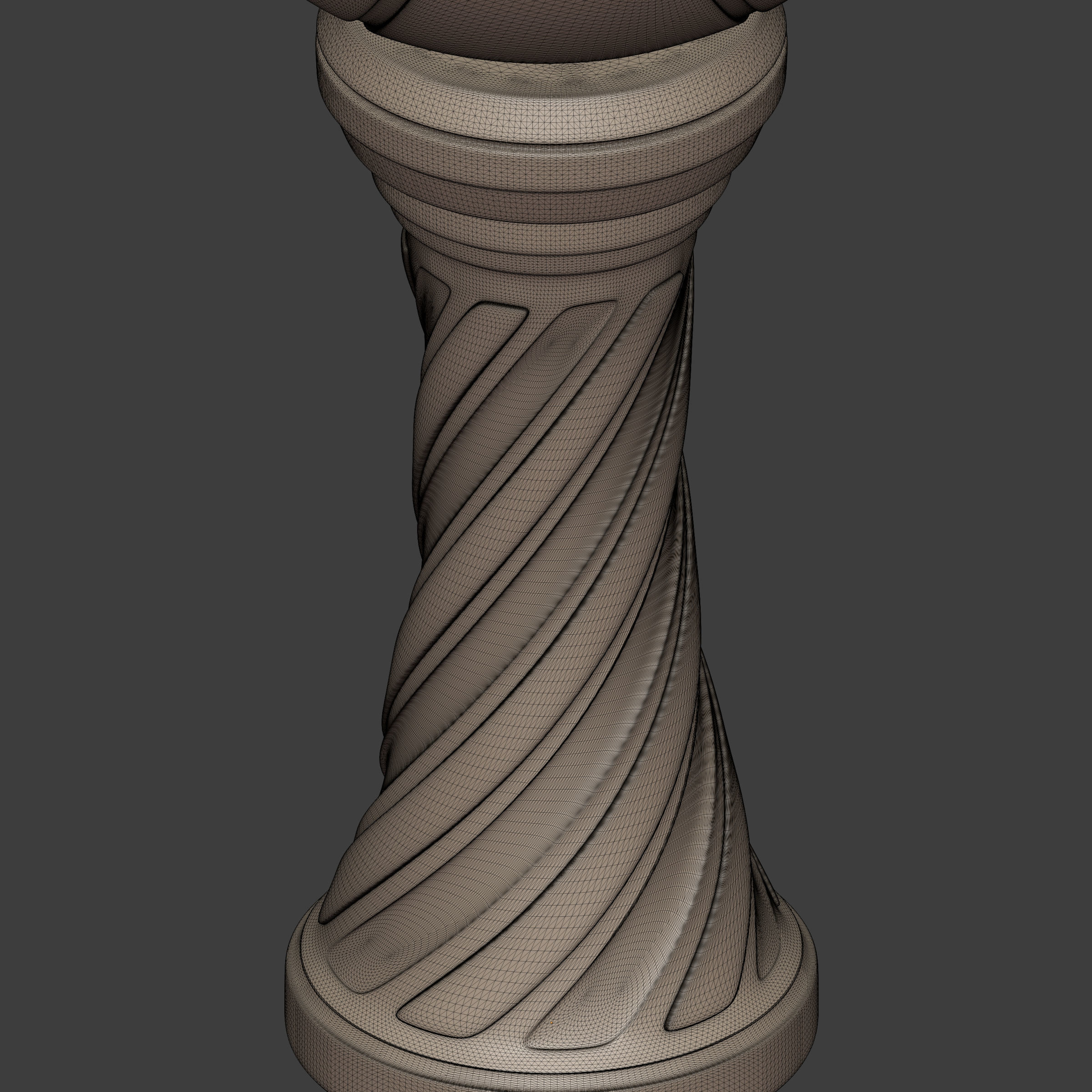 Basketball Trophy -- Original Design 3D print model_7