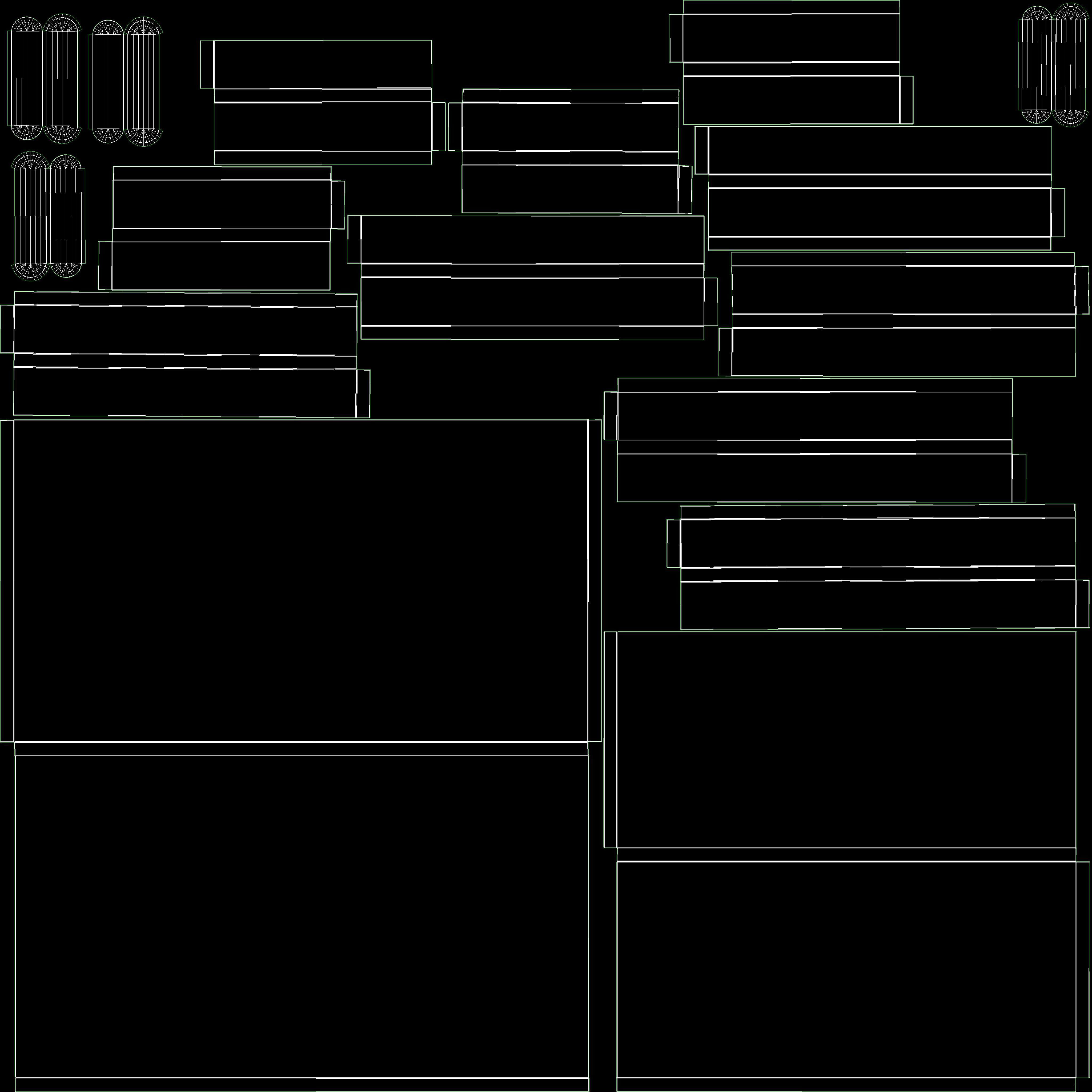 IKEA NODELAND Coffee table Low-poly 3D model_4