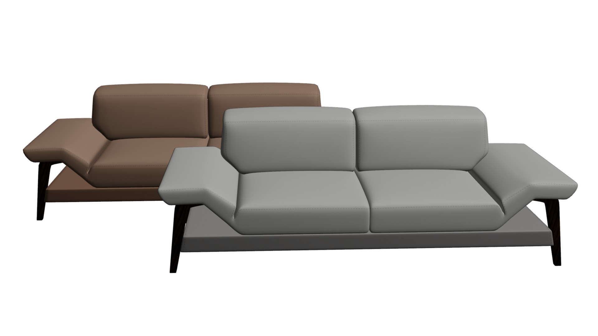 Senso Sofa 3D model_3