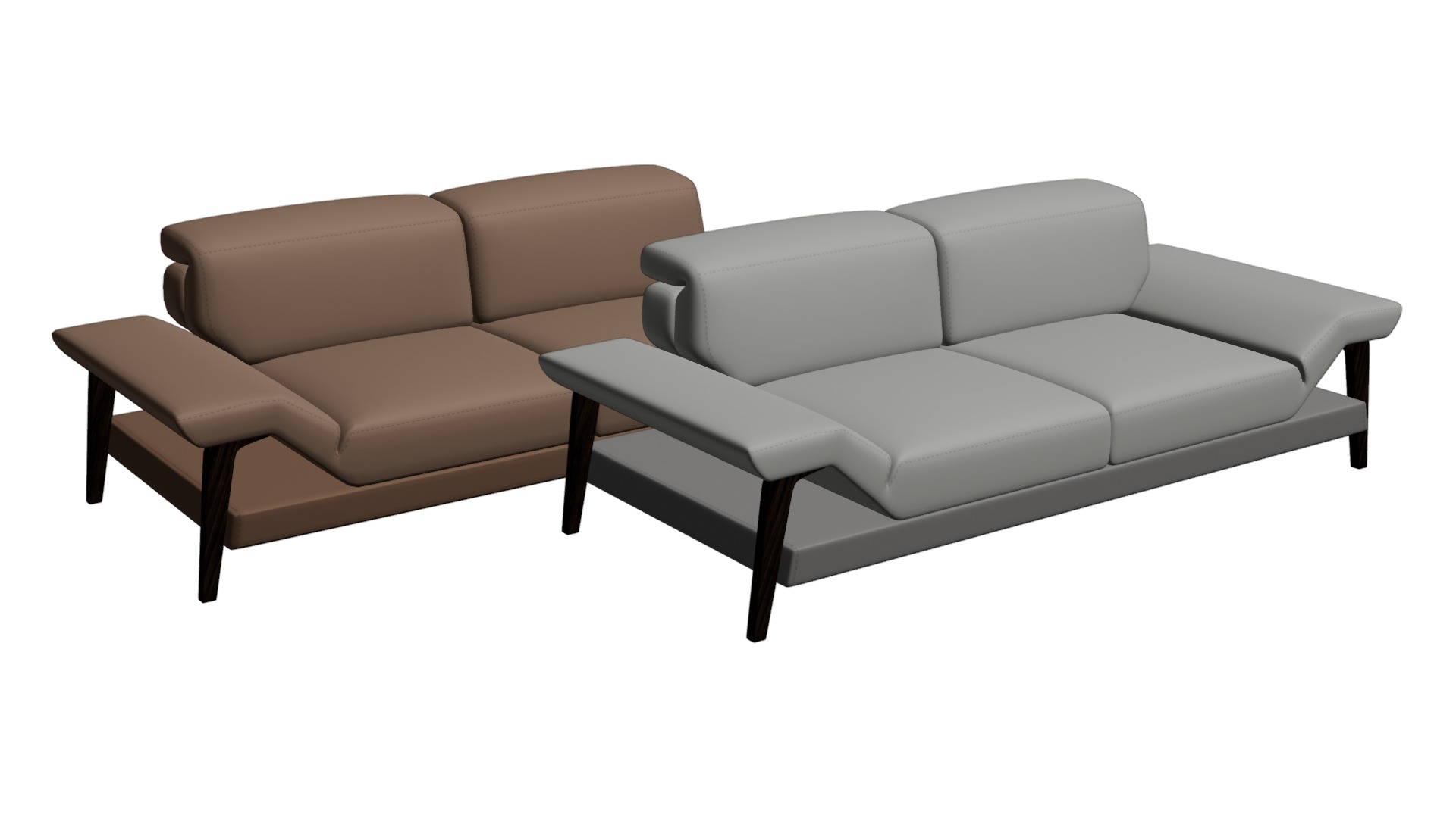 Senso Sofa 3D model_2