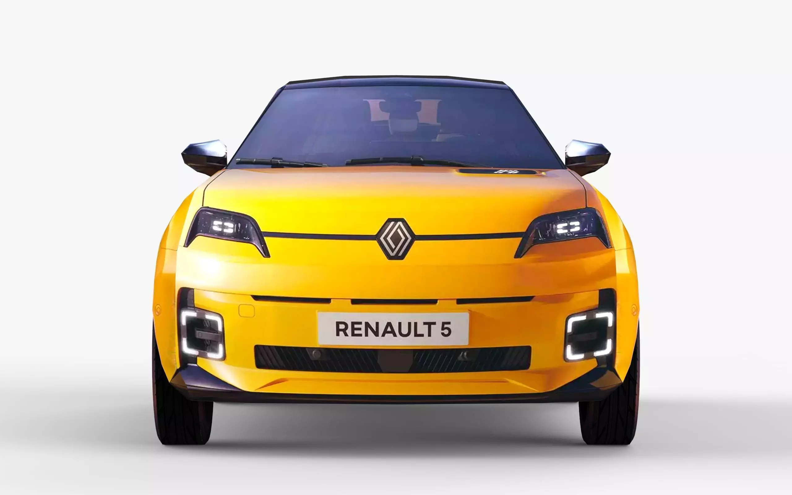Renault 5 2025 New Low-poly 3D model_0