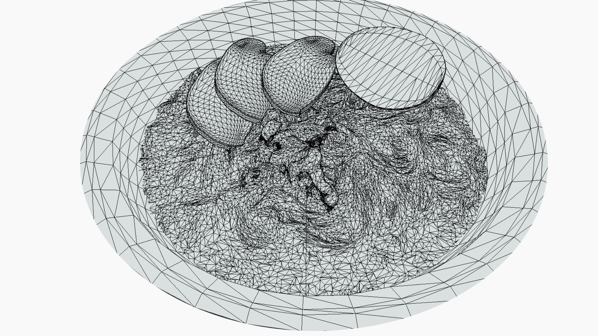 Ramen Low-poly 3D model_10