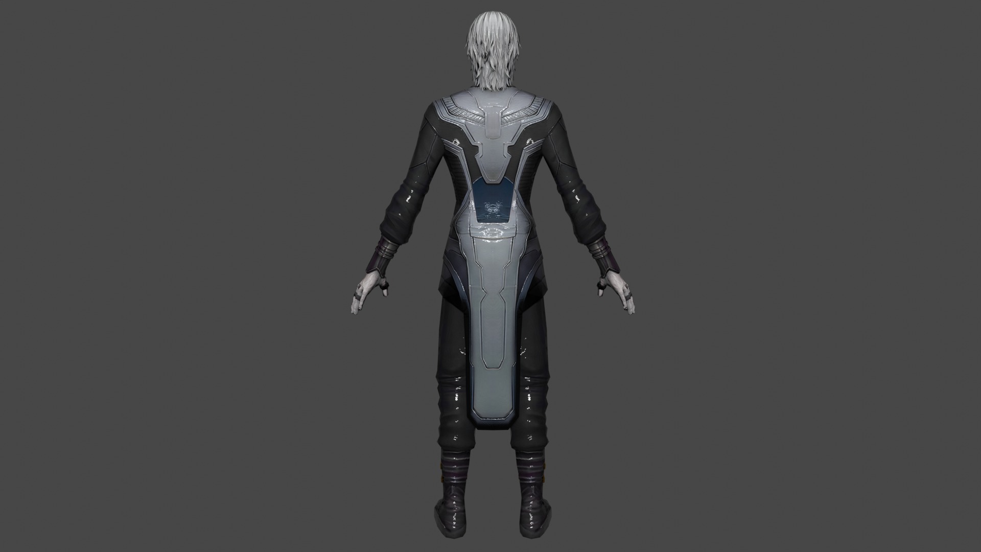 Ebony Maw Low-poly 3D model_4
