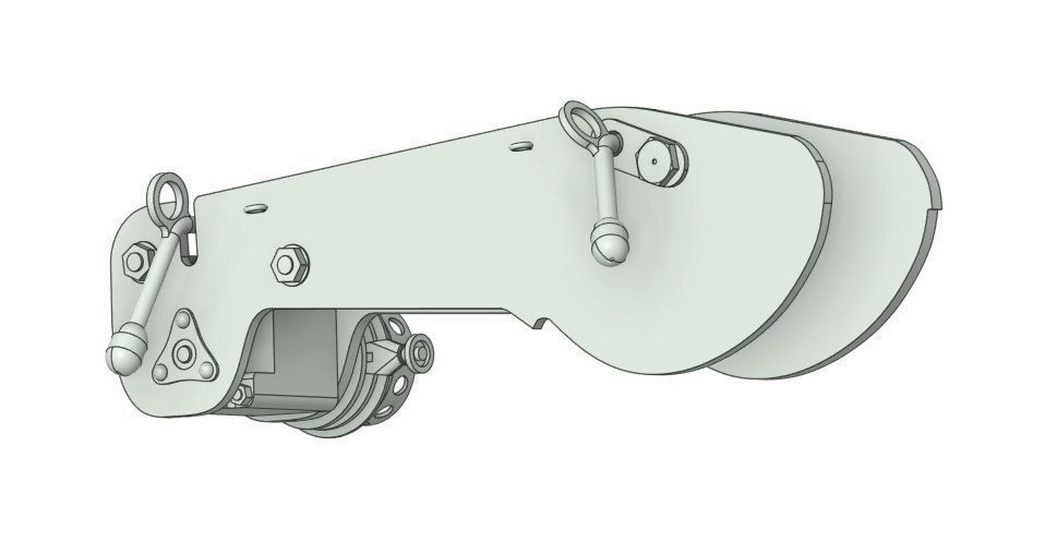 Polish WW2 machine gun CKM wz30 3D print model_5