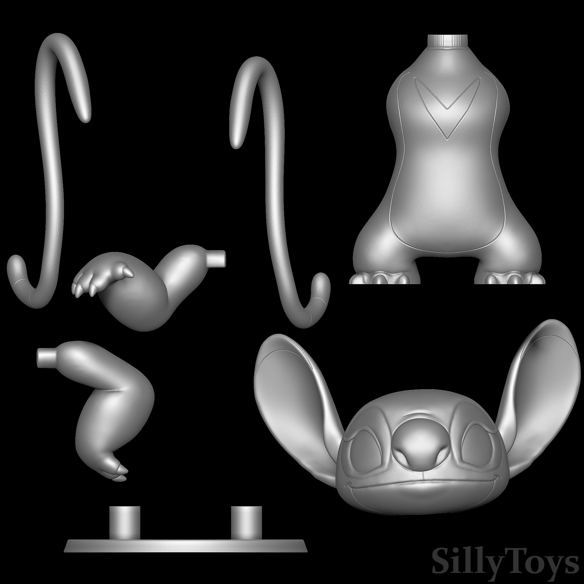 Angel - Lilo and Stitch 3D print model_5